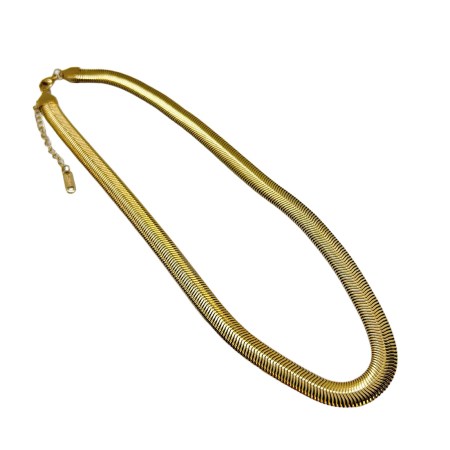 chain gold steel 8mm snake2